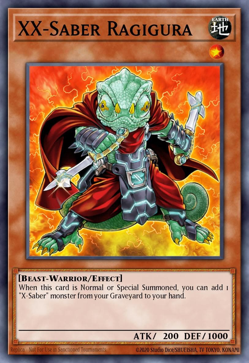 XX-Saber Ragigura Ancient Prophecy: Special Edition card