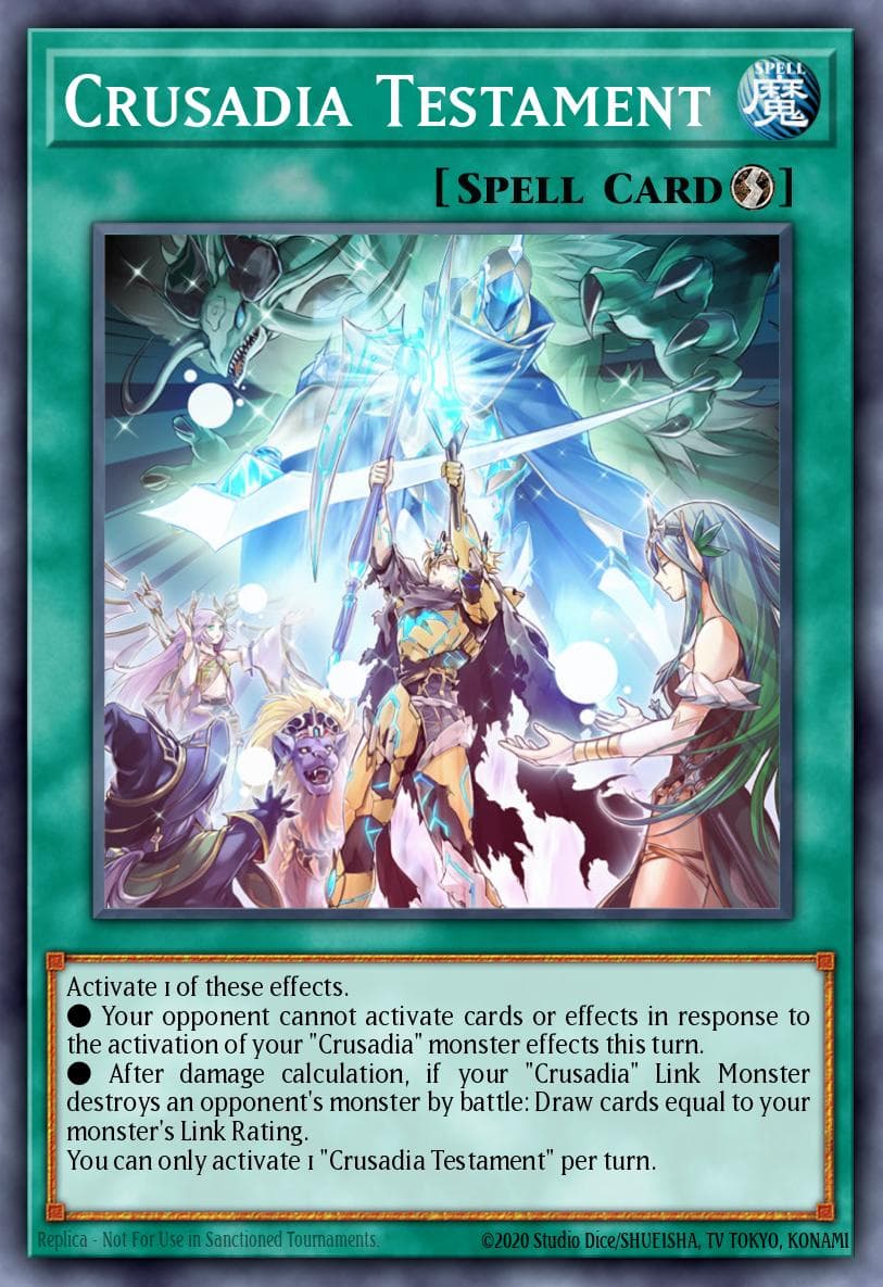 Crusadia Testament 2020 Tin of Lost Memories Mega Pack card