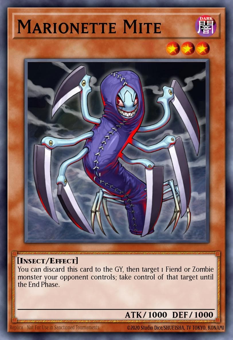 Marionette Mite Structure Deck: Zombie Horde card