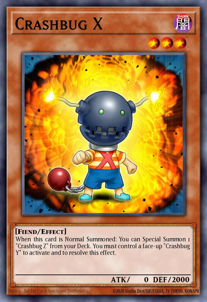 Crashbug X Generation Force: Special Edition card
