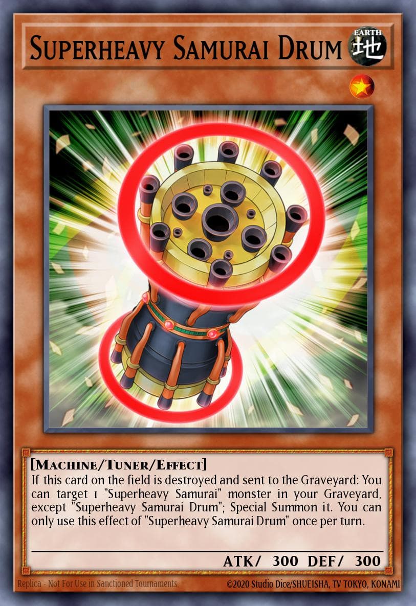 Superheavy Samurai Drum Dimension of Chaos: Special Edition card