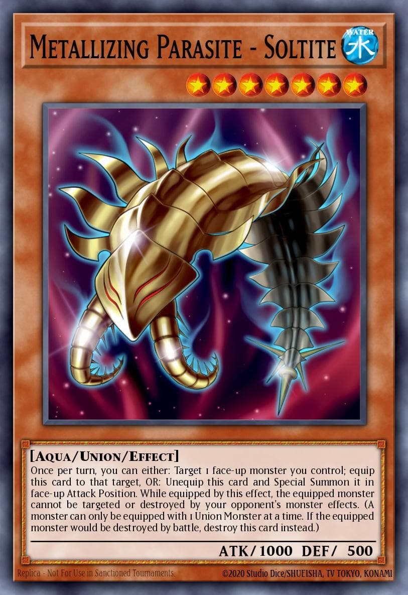 Metallizing Parasite - Soltite Abyss Rising: Special Edition card