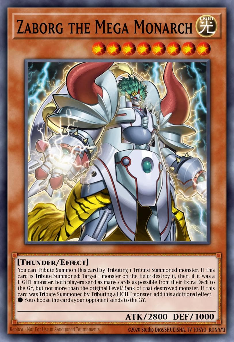 Zaborg the Mega Monarch 2015 Mega-Tin Mega Pack card