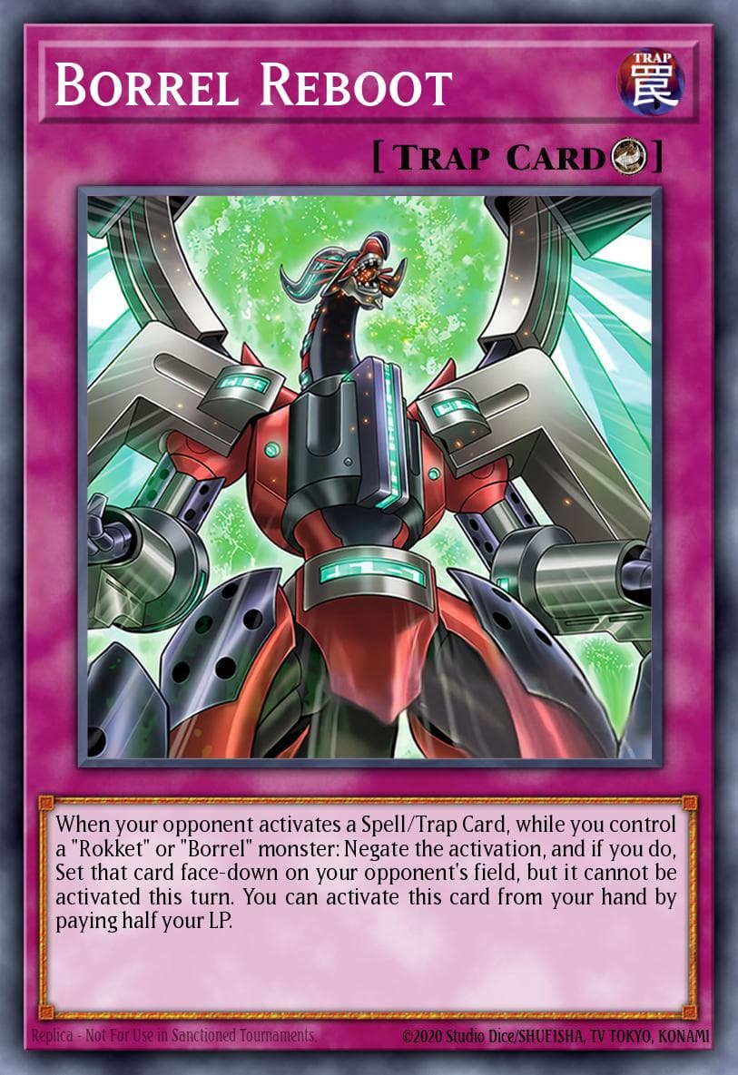 Borrel Reboot Burst Protocol card