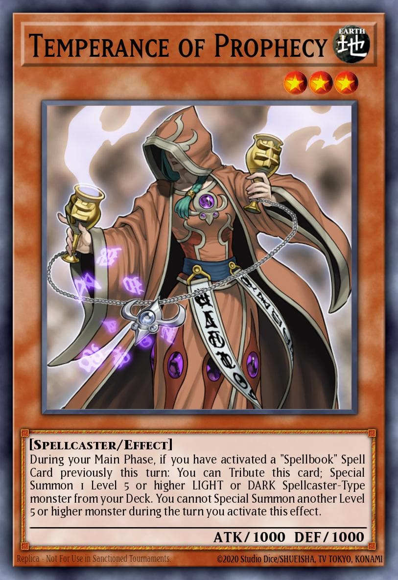 Temperance of Prophecy Return of the Duelist: Special Edition card