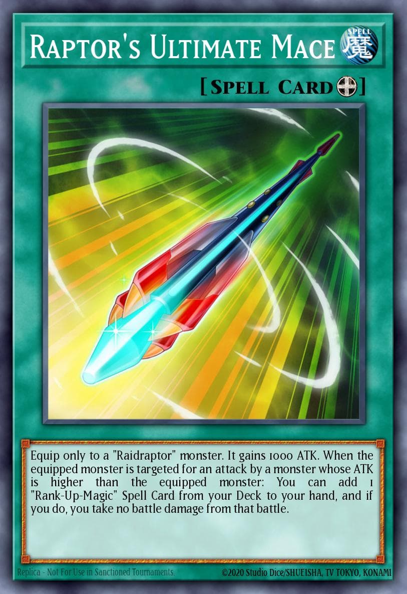 Raptor's Ultimate Mace Dimension of Chaos: Special Edition card