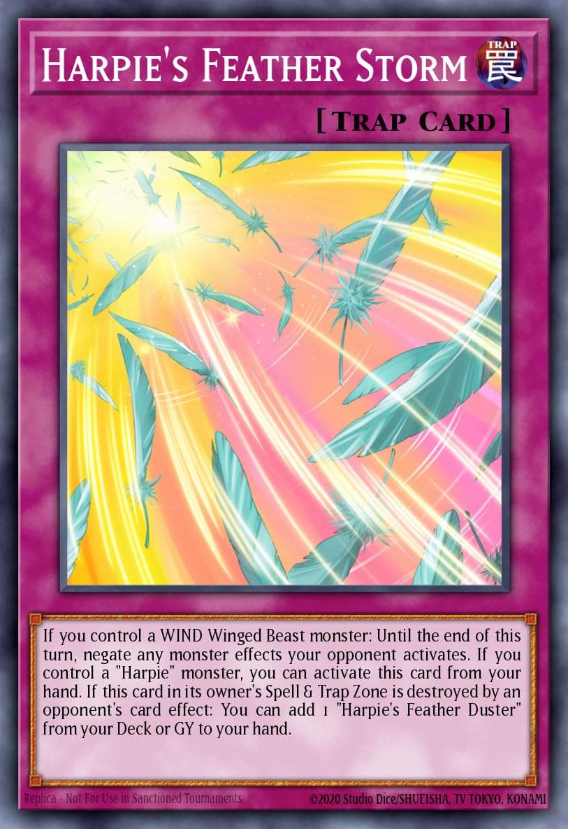 Harpie's Feather Storm Legendary Duelists: Season 2 card