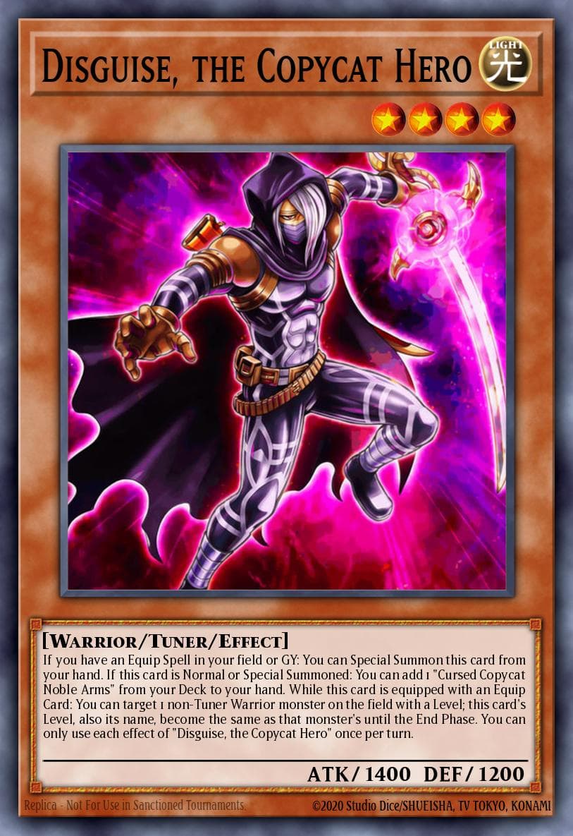 Disguise, the Copycat Hero Doom of Dimensions card