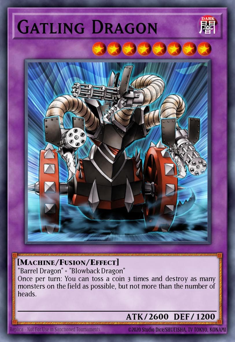 Gatling Dragon Dark Revelation Volume 3 card