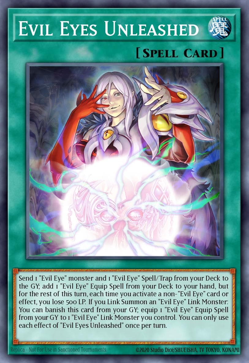 Evil Eyes Unleashed Photon Hypernova card