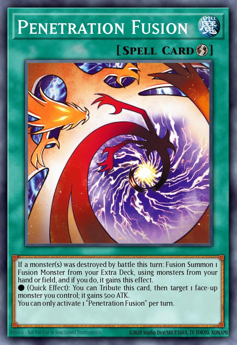 贯穿结合 遊戲王 card