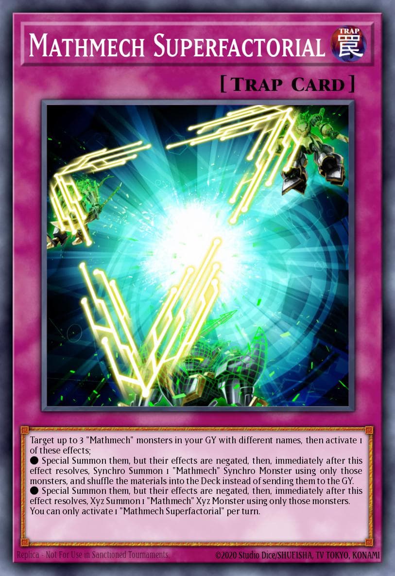 Mathmech Superfactorial Mystic Fighters card