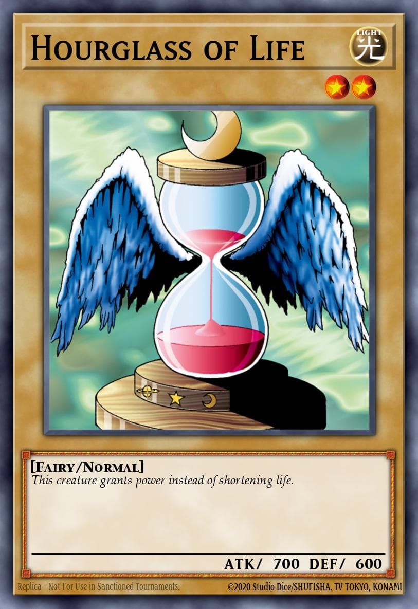 Hourglass of Life Speed Duel GX: Duel Academy Box card
