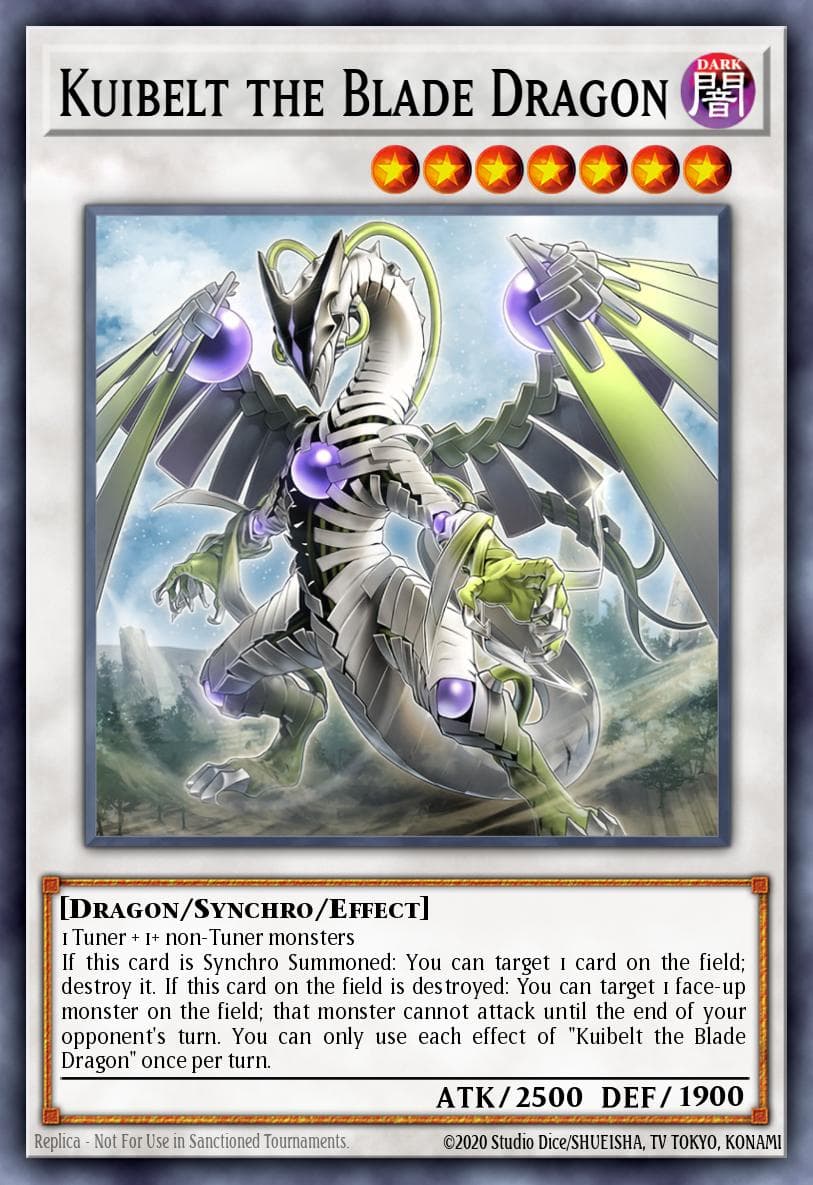 Kuibelt the Blade Dragon Duelist Nexus card