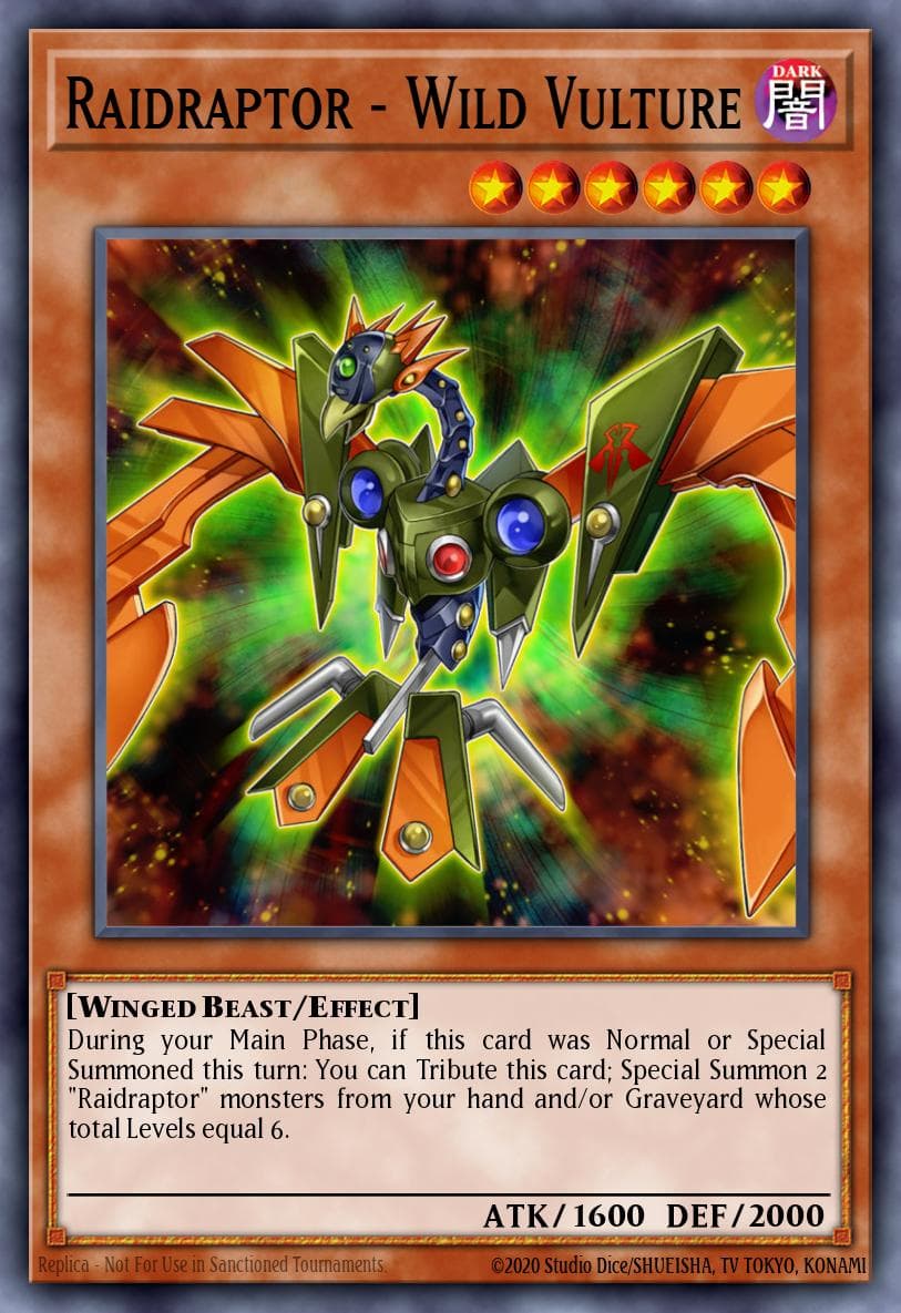 Raidraptor - Wild Vulture Dimension of Chaos: Special Edition card