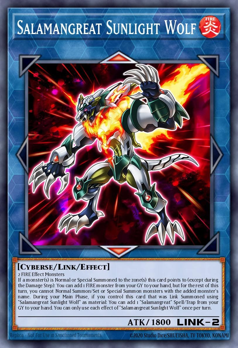 Salamangreat Sunlight Wolf OTS Tournament Pack 10 (POR) card