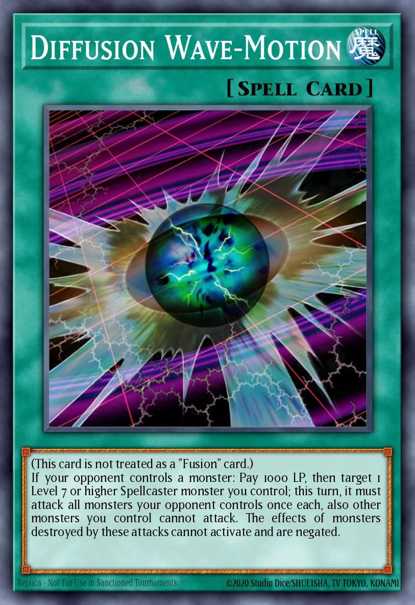 Diffusion Wave-Motion Structure Deck: Spellcaster's Judgment card