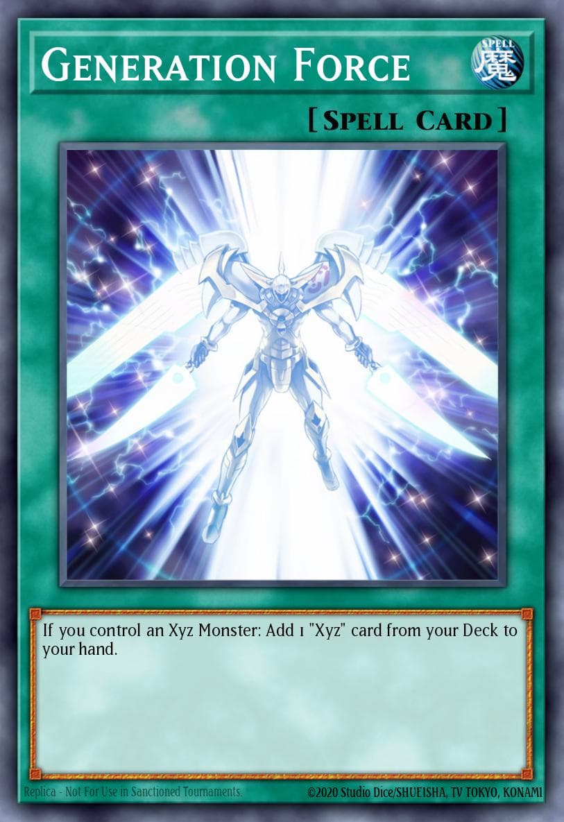 Generation Force 游戏王 card