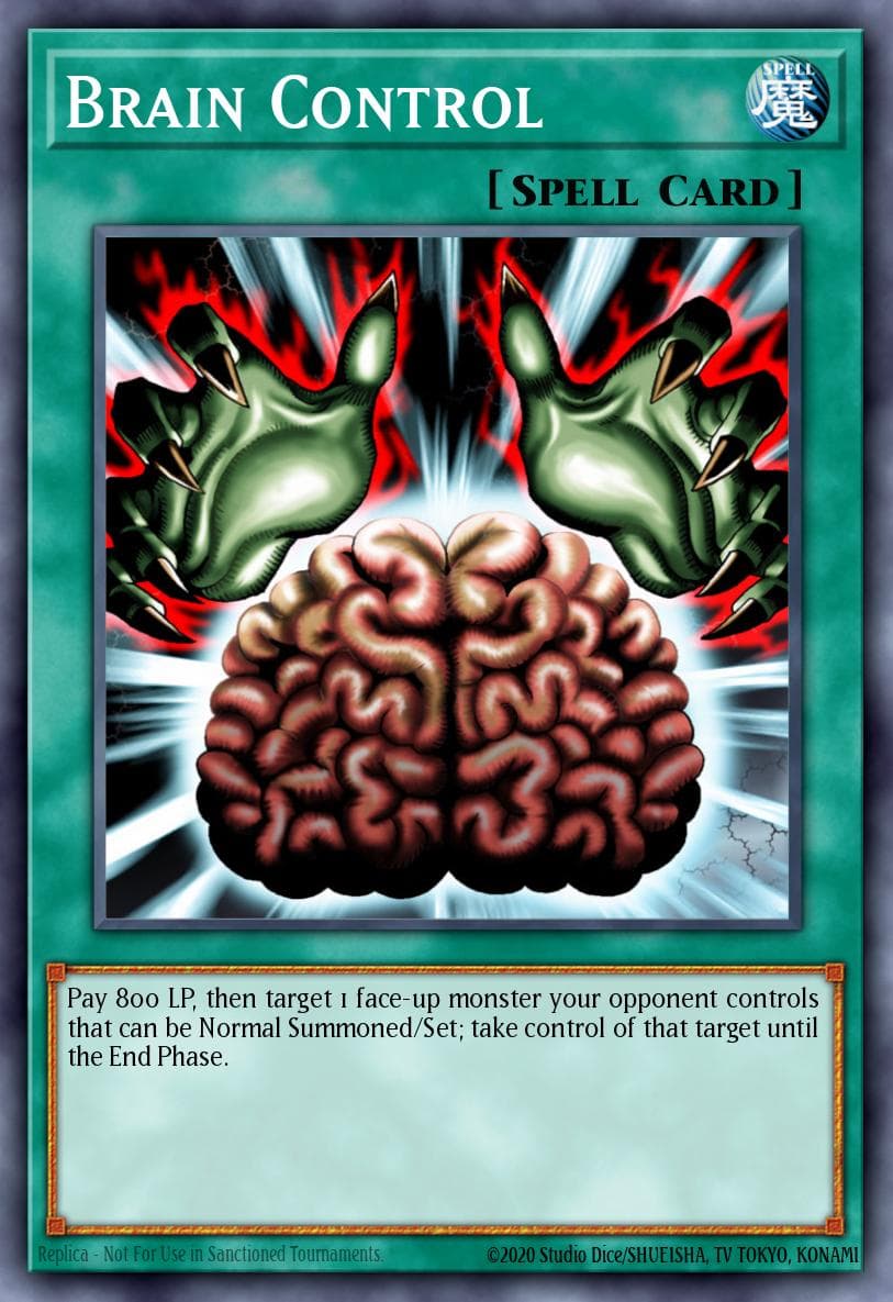 Brain Control Legendary Duelists: Rage of Ra card