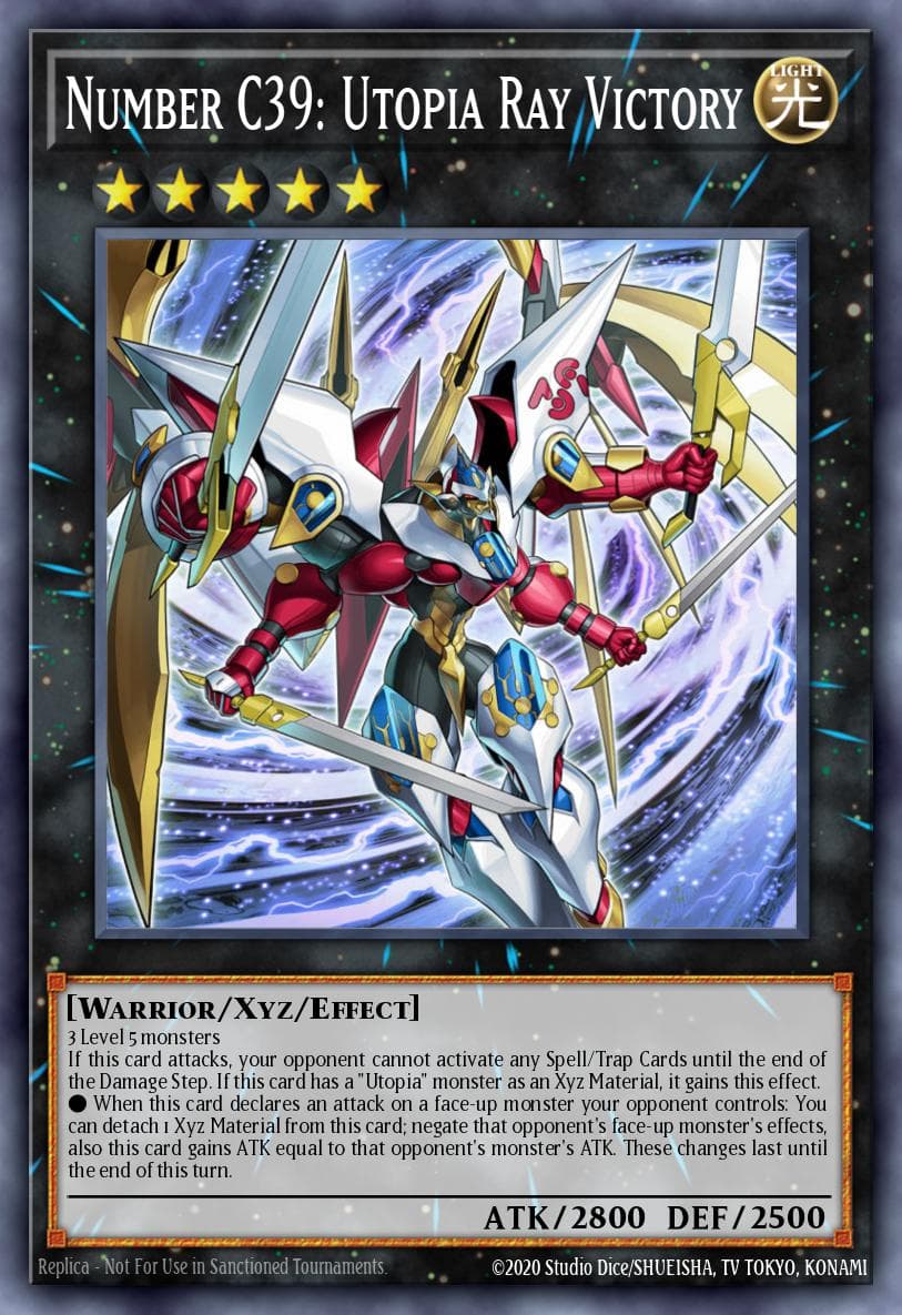 Number C39: Utopia Ray Victory Judgment of the Light: Deluxe Edition card