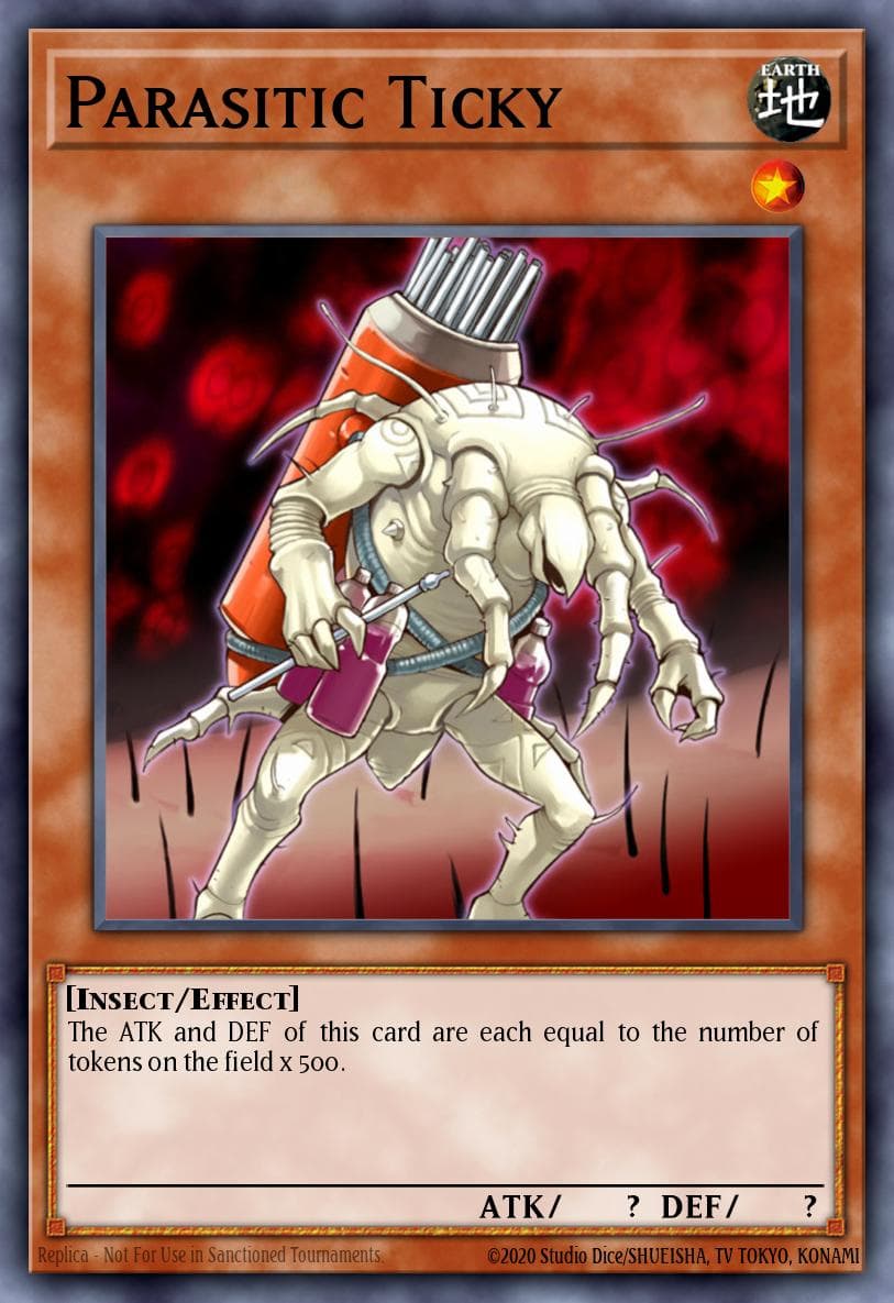 Parasitic Ticky Dark Revelation Volume 4 card