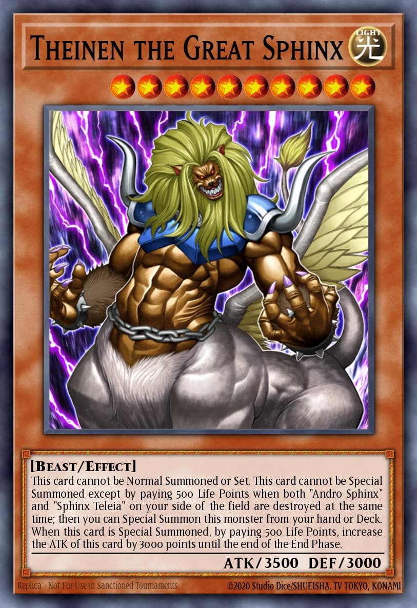 Theinen the Great Sphinx Master Collection Volume 2 card