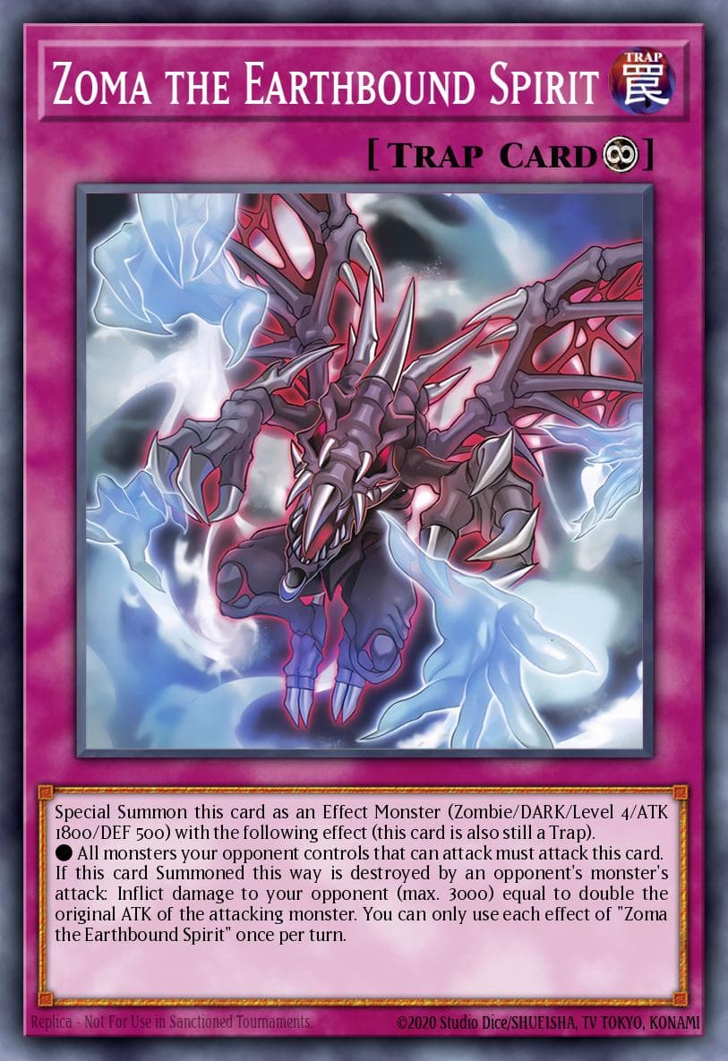 Zoma the Earthbound Spirit Legacy of Destruction card