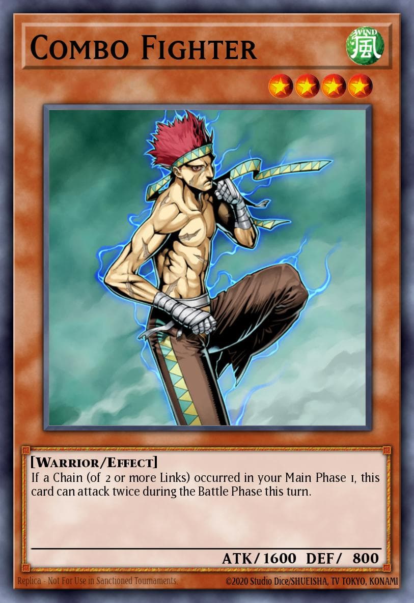 Combo Fighter Cyberdark Impact card