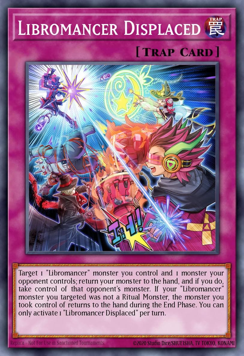 Libromancer Displaced Dimension Force card