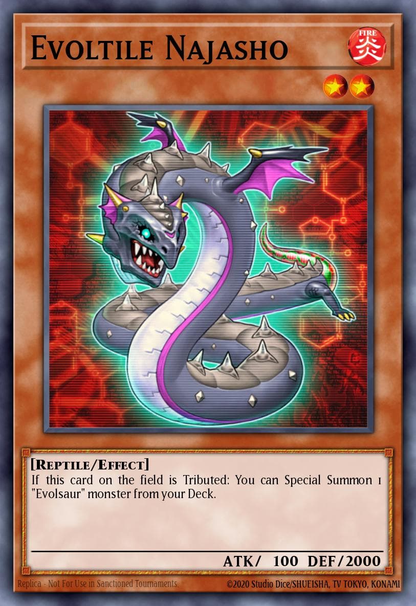 Evoltile Najasho OTS Tournament Pack 22 card