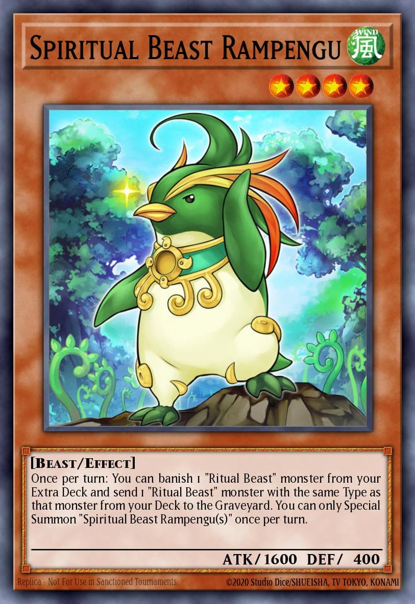 Spiritual Beast Rampengu Battles of Legend: Terminal Revenge card