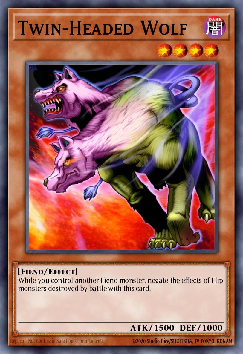 Twin-Headed Wolf Dark Beginning 2 card