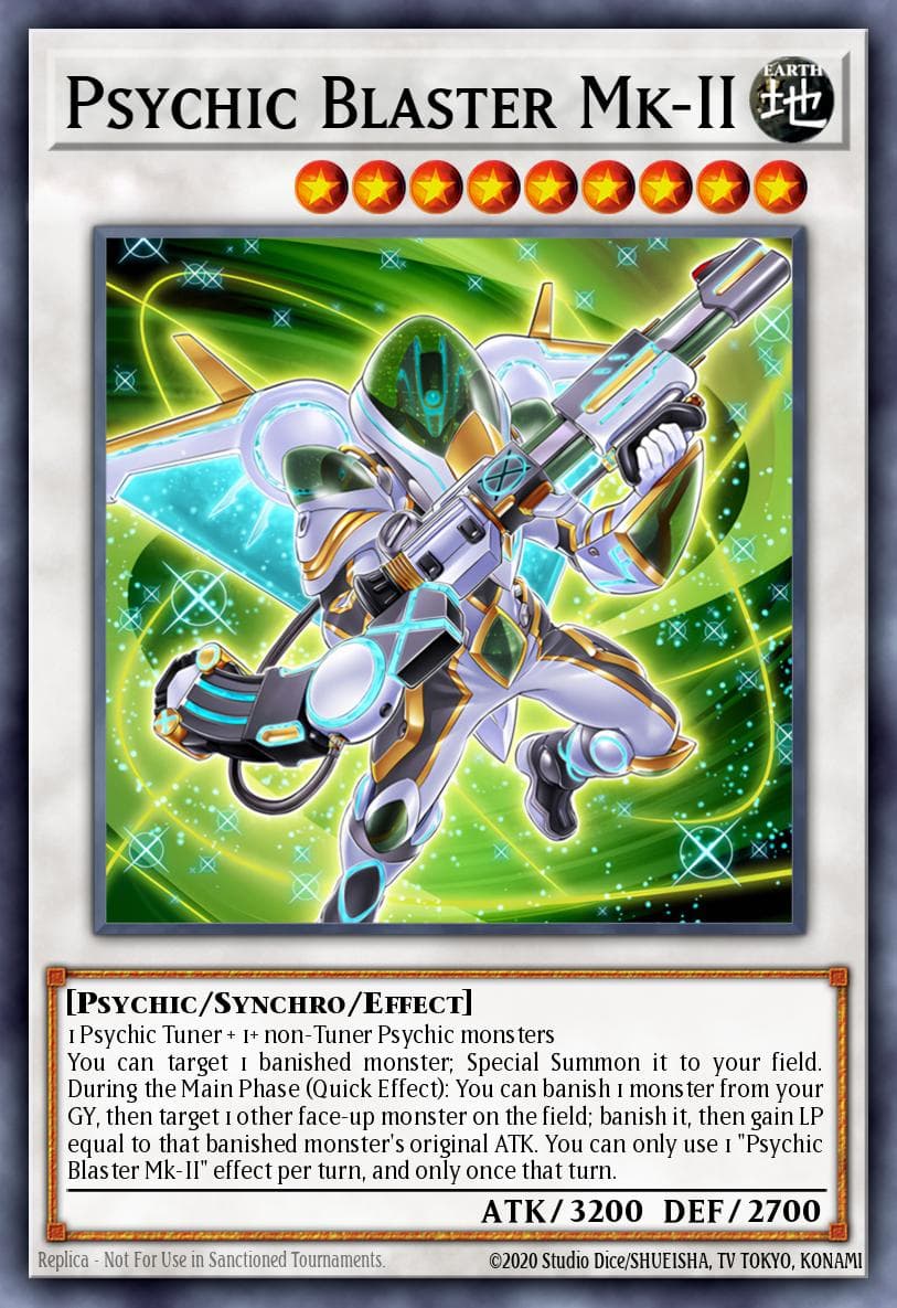 Psychic Blaster Mk-II Duelist's Advance card