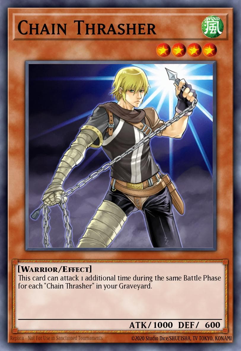 Chain Thrasher Dark Revelation Volume 4 card