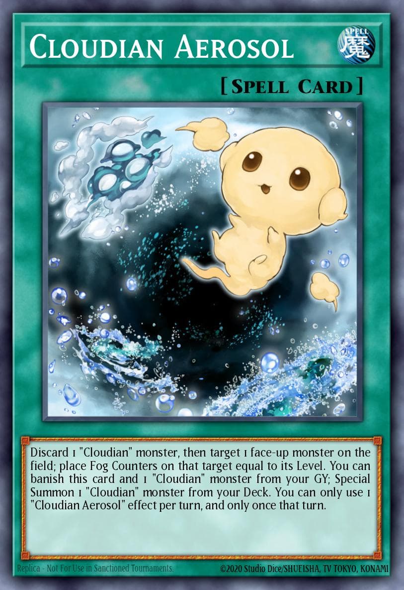 Cloudian Aerosol Dark Neostorm Special Edition card