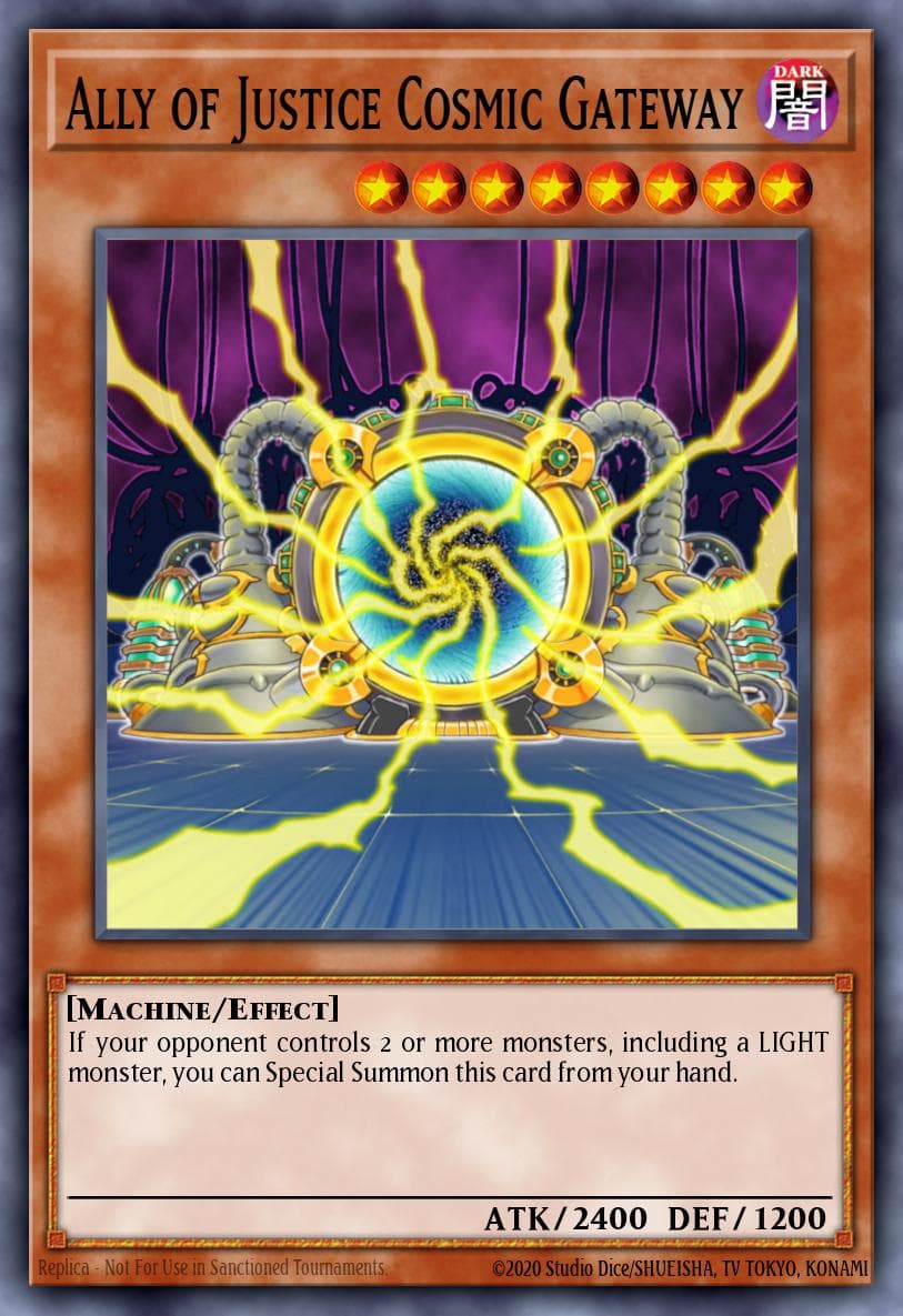 Ally of Justice Cosmic Gateway Hidden Arsenal 2 card