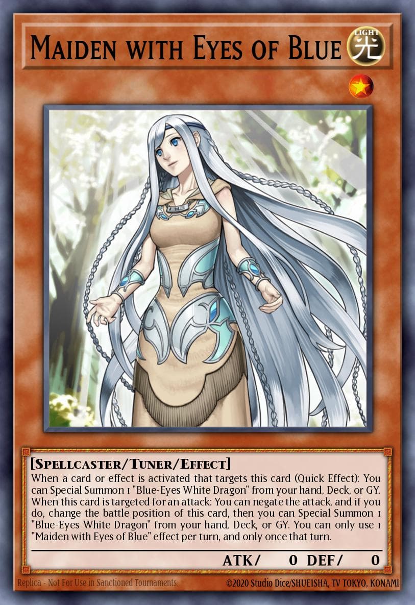 Maiden with Eyes of Blue Legendary Decks II card