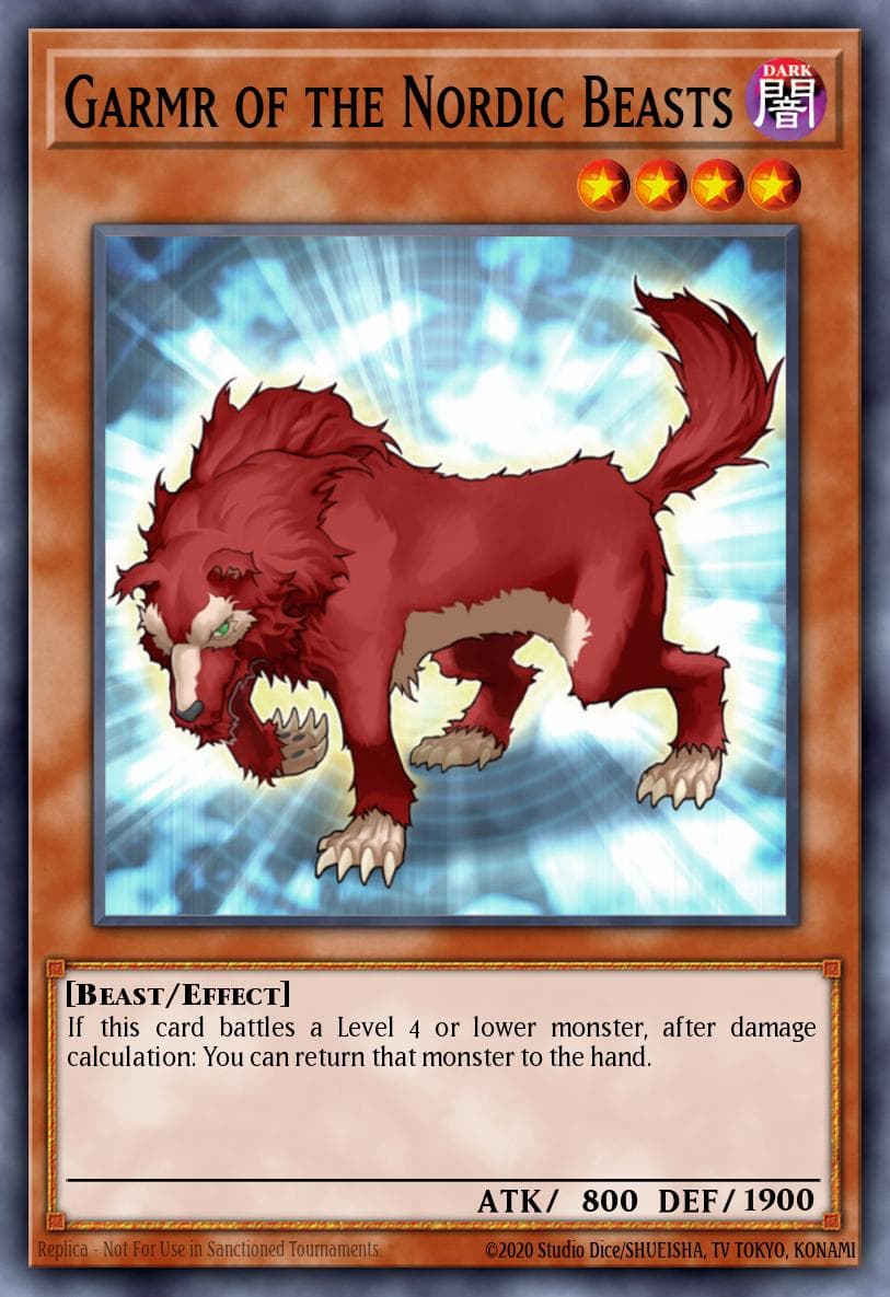 Garmr of the Nordic Beasts Storm of Ragnarok: Special Edition card