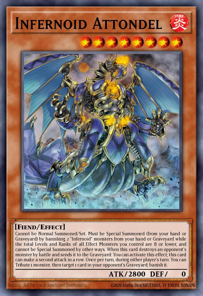 Infernoid Attondel Battles of Legend: Terminal Revenge card