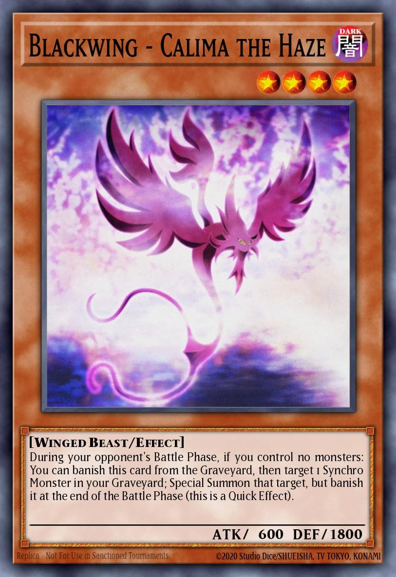 Blackwing - Calima the Haze Storm of Ragnarok: Special Edition card