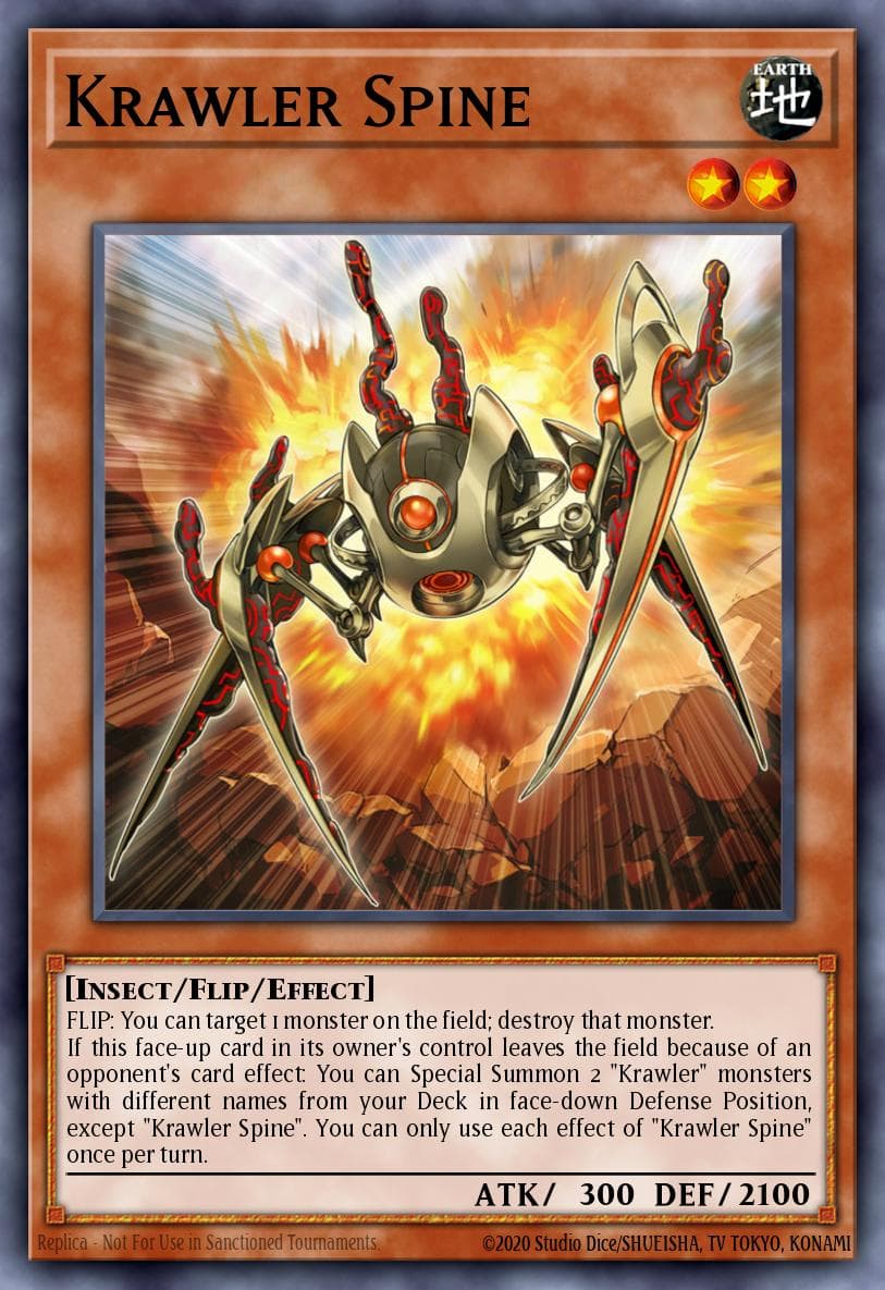 Krawler Spine Circuit Break Special Edition card