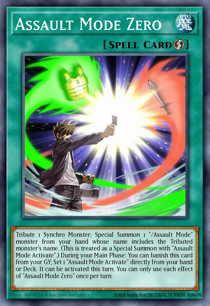 爆裂模式・零 遊戲王 card