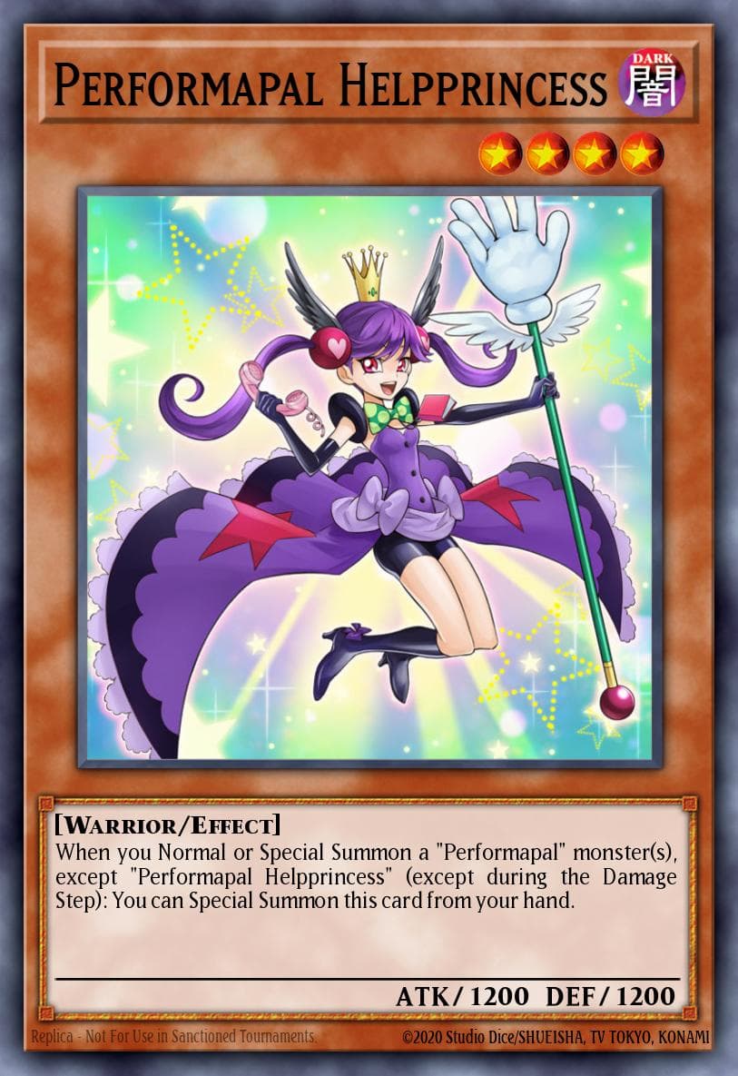 Performapal Helpprincess Dimension of Chaos: Special Edition card