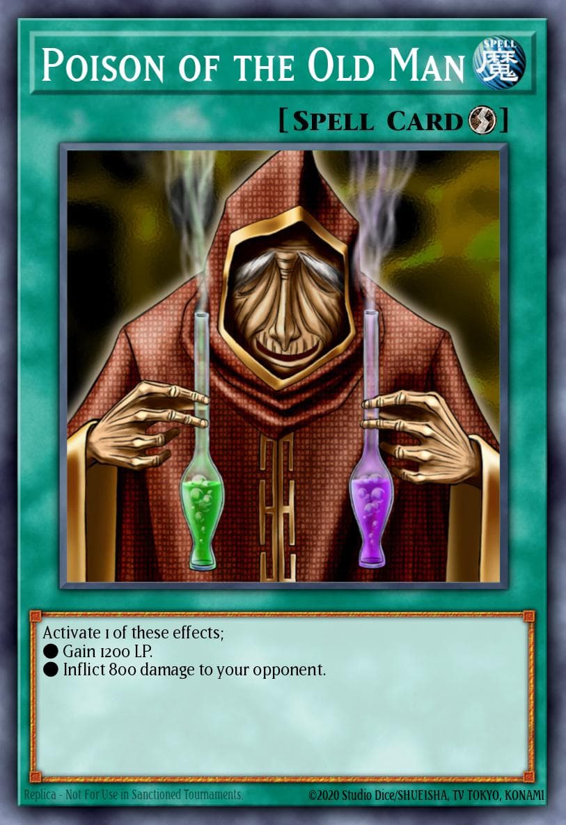Poison of the Old Man Super Starter: Space-Time Showdown card