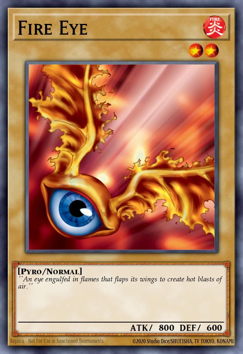 Fire Eye 遊戲王 card