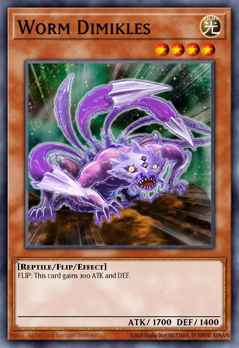 Worm Dimikles Duel Terminal 1 card
