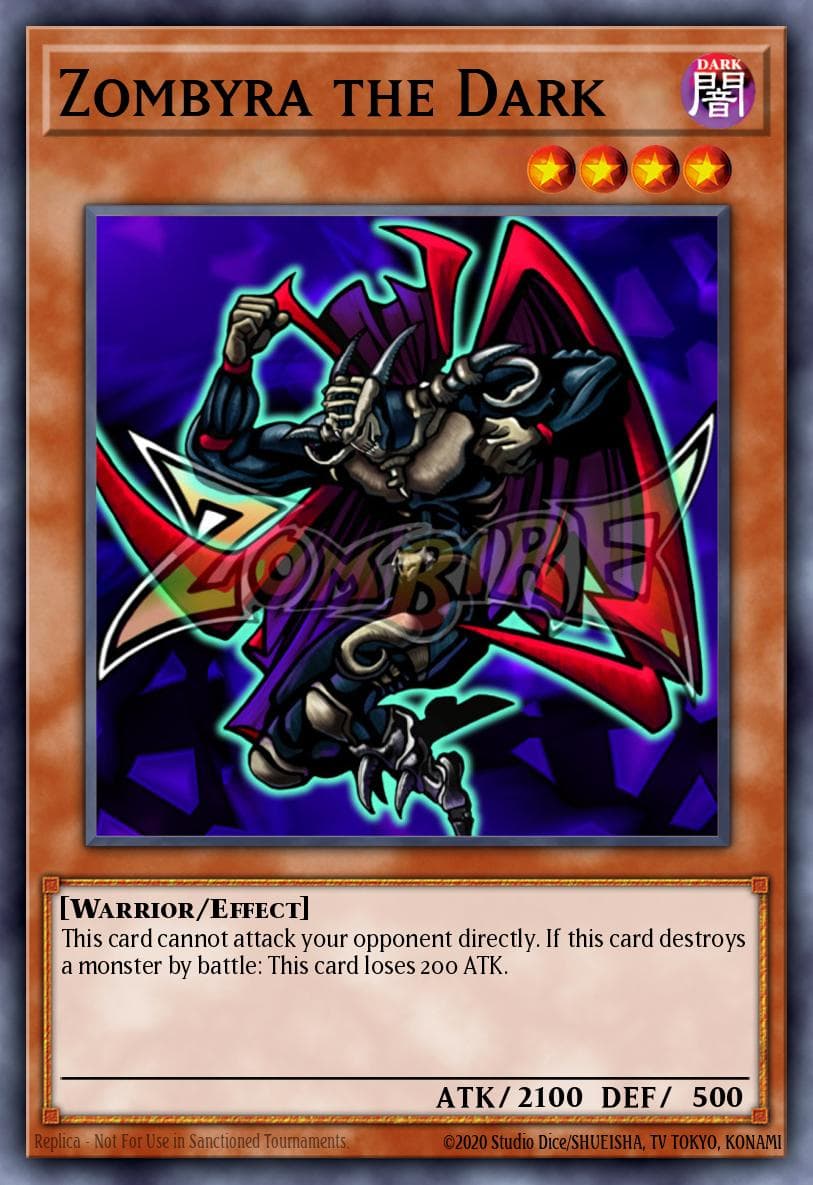 Zombyra the Dark Labyrinth of Nightmare card