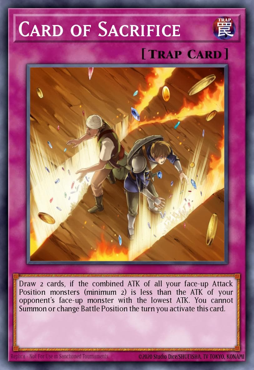 Card of Sacrifice Duelist Pack: Yusei 3 card