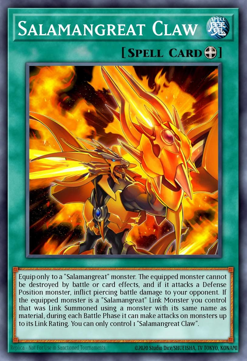 Salamangreat Claw Structure Deck: Soulburner card