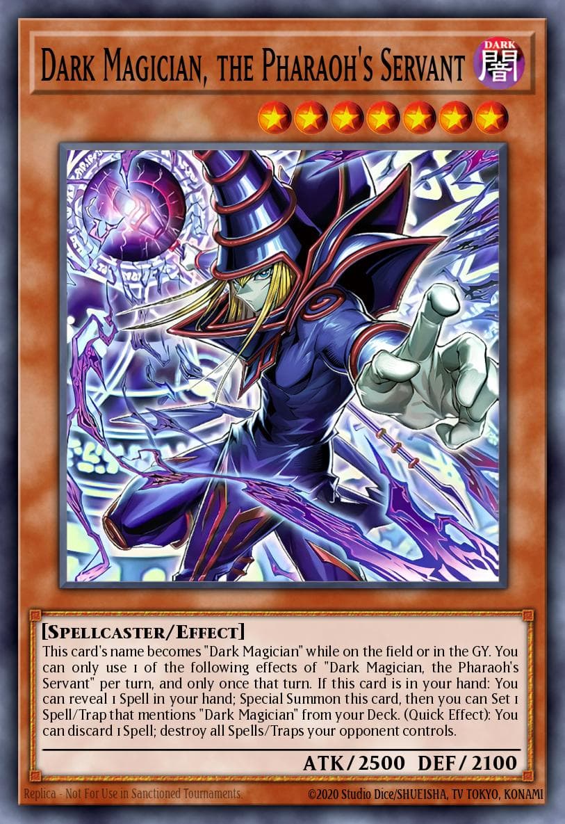 王之仆从-黑魔导 遊戲王 card